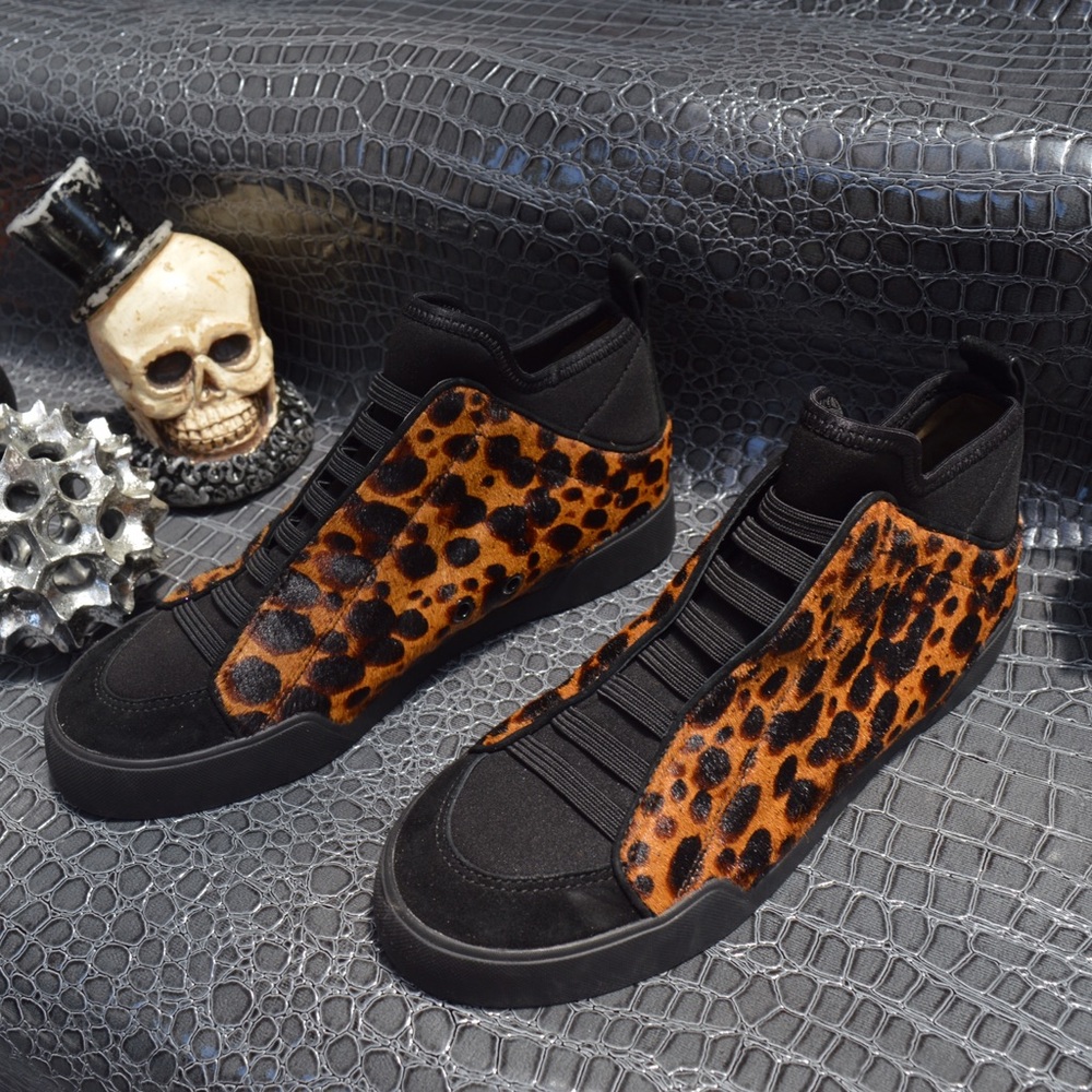 Phillip lim cheetah MORGAN fashion sneakers